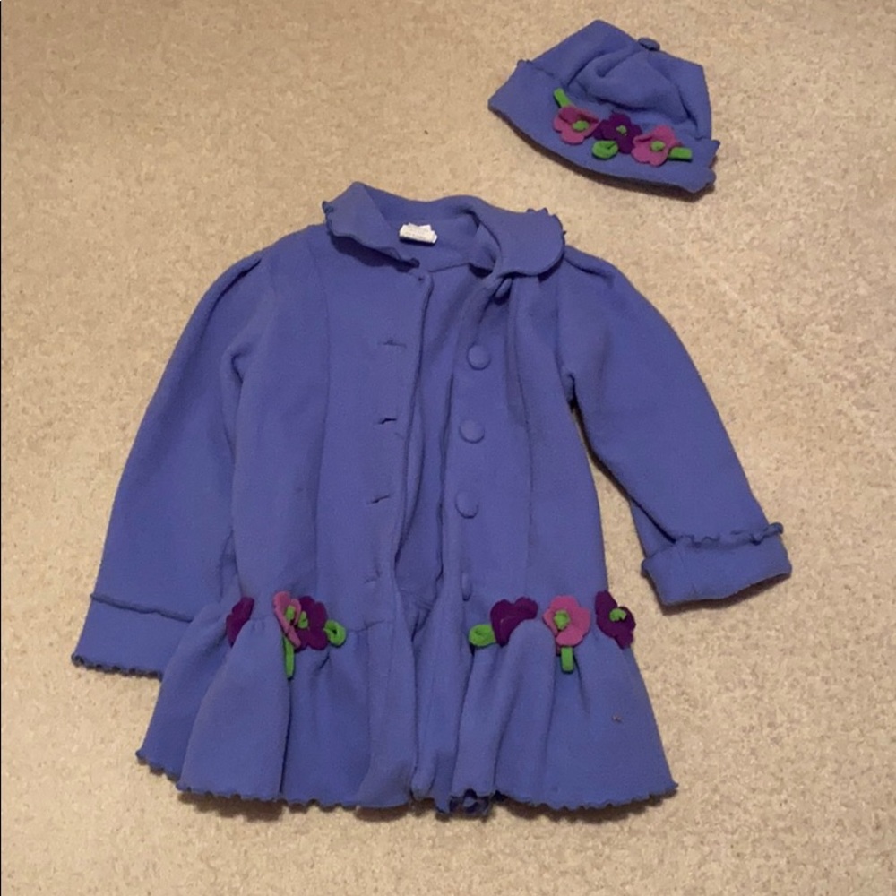 Girls Jacket with Matching Hat